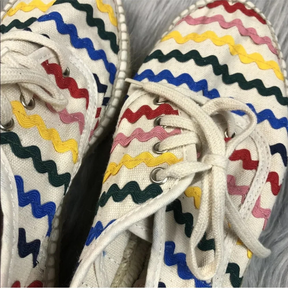 Loeffler Randall Alfie Espadrille Rainbow Sneakers
